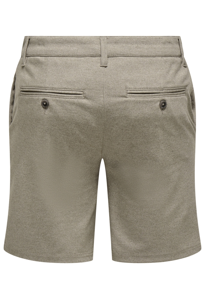 ONSMARK 0209 MELANGE SHORTS NOOS 22028247 FALLEN ROCK